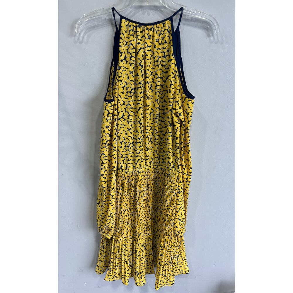 Michhael Kors Cold Shoulder Dress Yellow Size Small - Picture 4 of 4